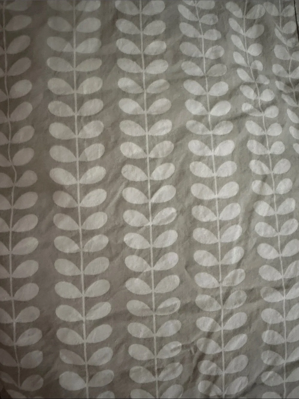 Orla Kiely Tiny Stem King Duvet Cover and Two Shams
